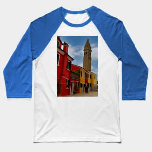 Colors of Burano Baseball T-Shirt